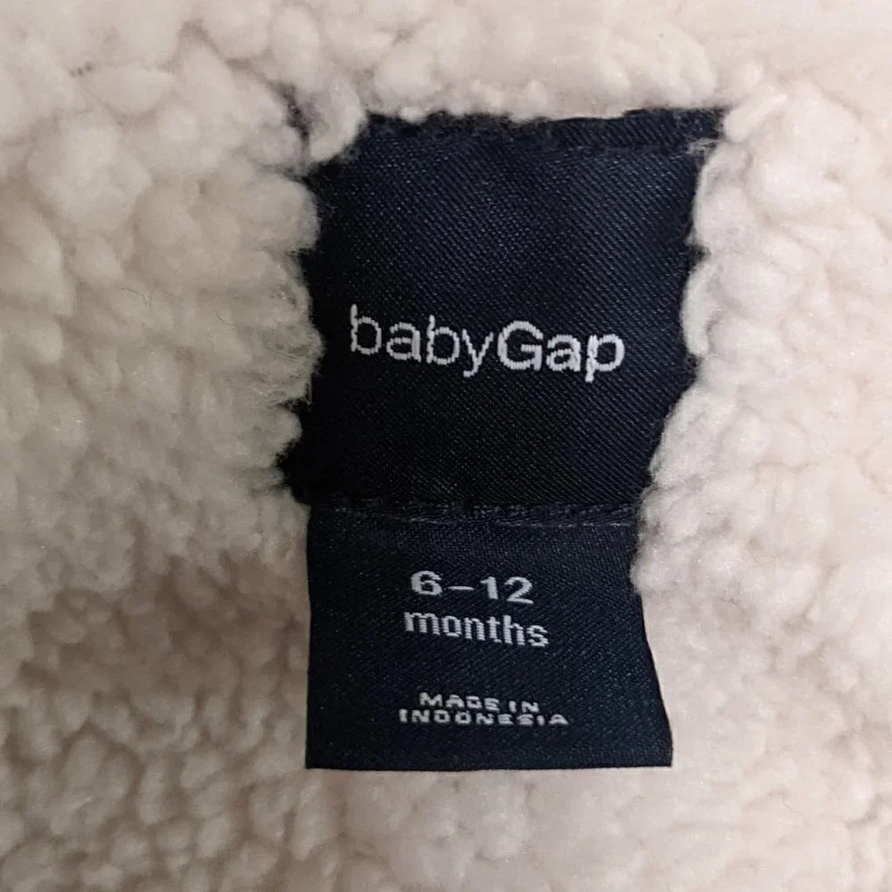BabyGap Sweater Navy Blue/Red Heart  Infant 6-12 Months